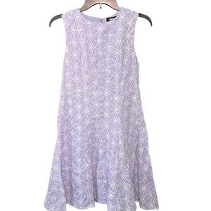 DKNY light blue Sleeveless Mini Sundress